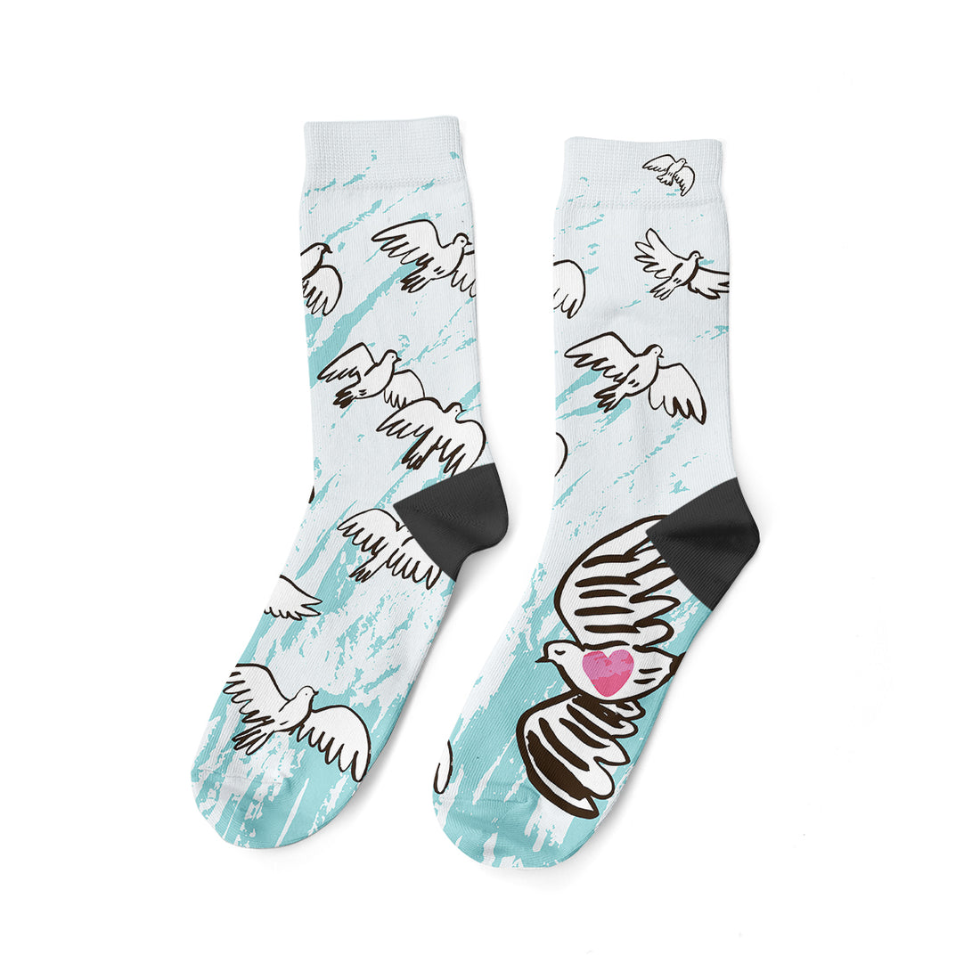 Güvercinler Soket Çorap
