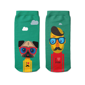 Pug Patik Çorap