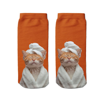 Spa Cat Patik Çorap
