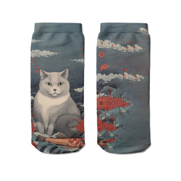 Kedi Patik Çorap