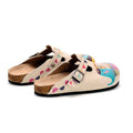 Peach Colorful Elephant Clogs CAL301 (737682325600)