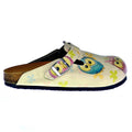 Cream Owl & Elephant Clogs CAL315 (737681997920)