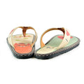 Mint & Coral I Love My Cat Flip-Flop CAL402 (737699725408)