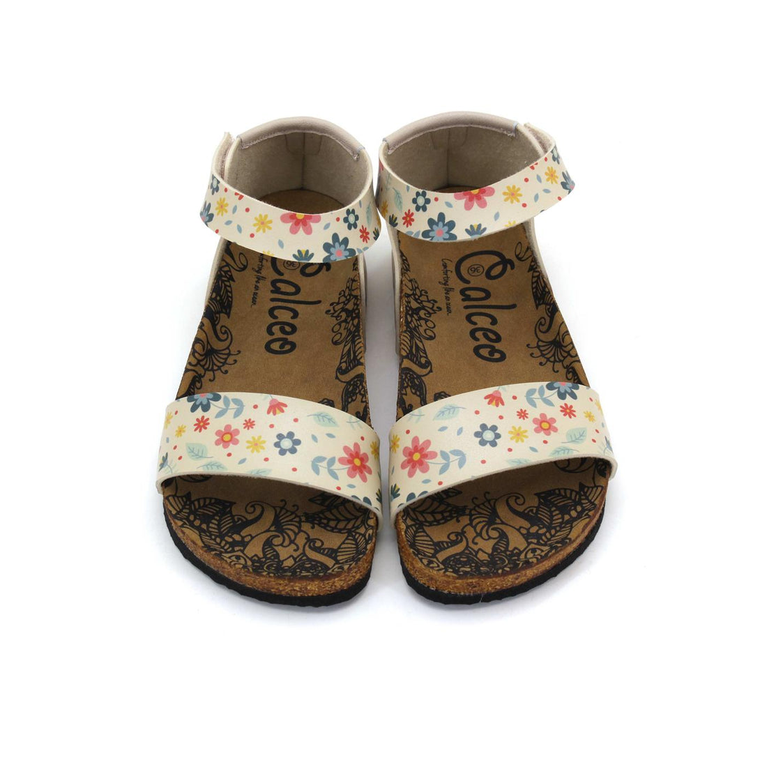 Kadın Vegan Deri Sandalet - CAL5501