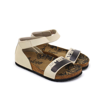Kadın Vegan Deri Sandalet - CAL5502