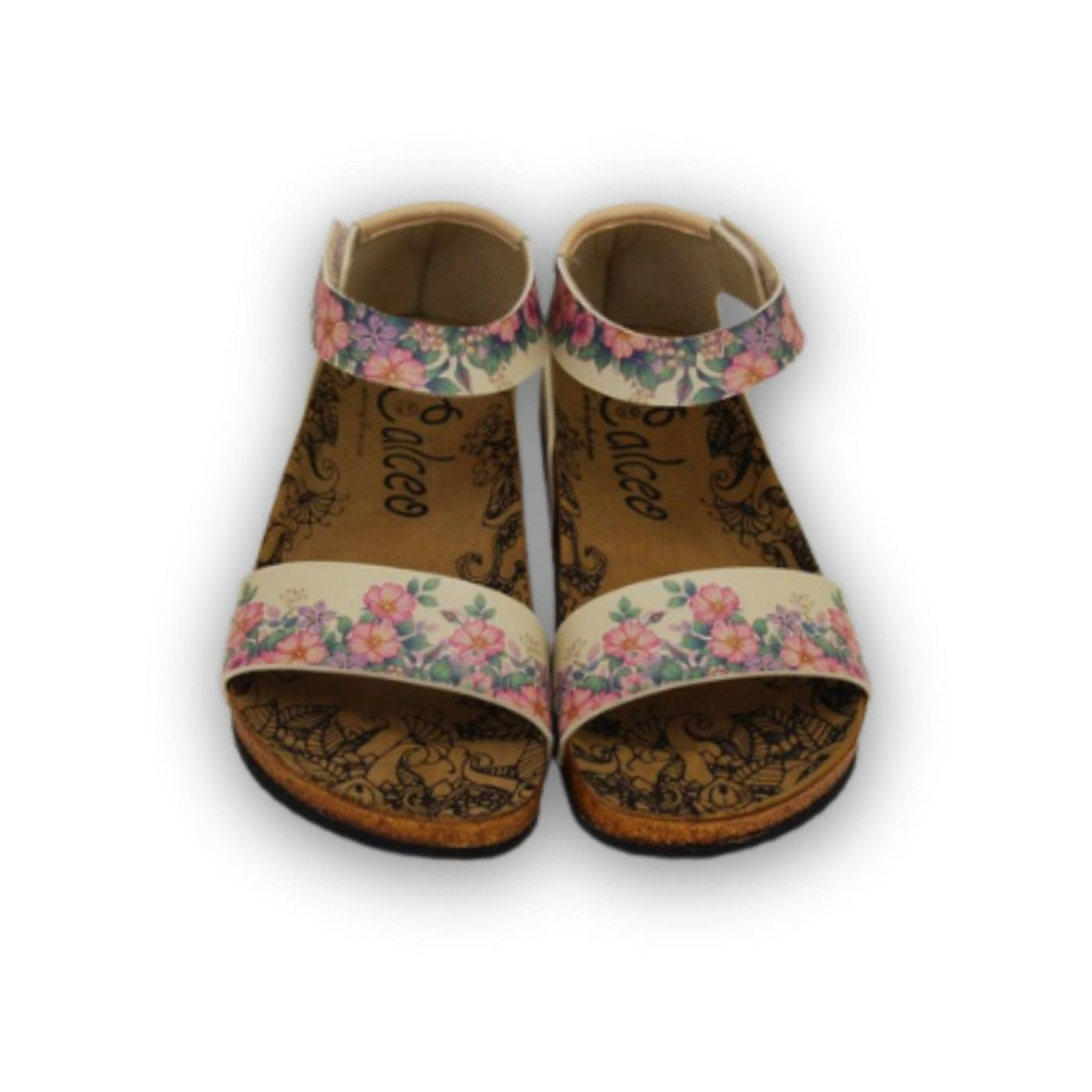 Kadın Vegan Deri Sandalet - CAL5506