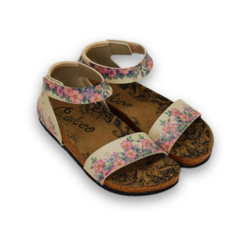 Kadın Vegan Deri Sandalet - CAL5506