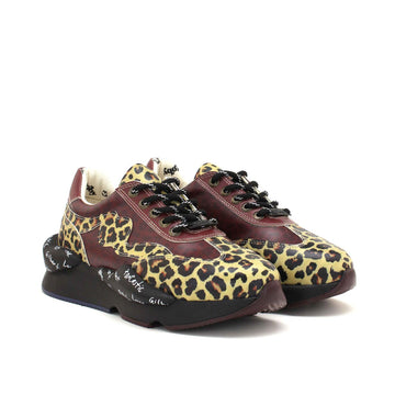 Kadın Vegan Deri Sneaker AyakkabıGSB503