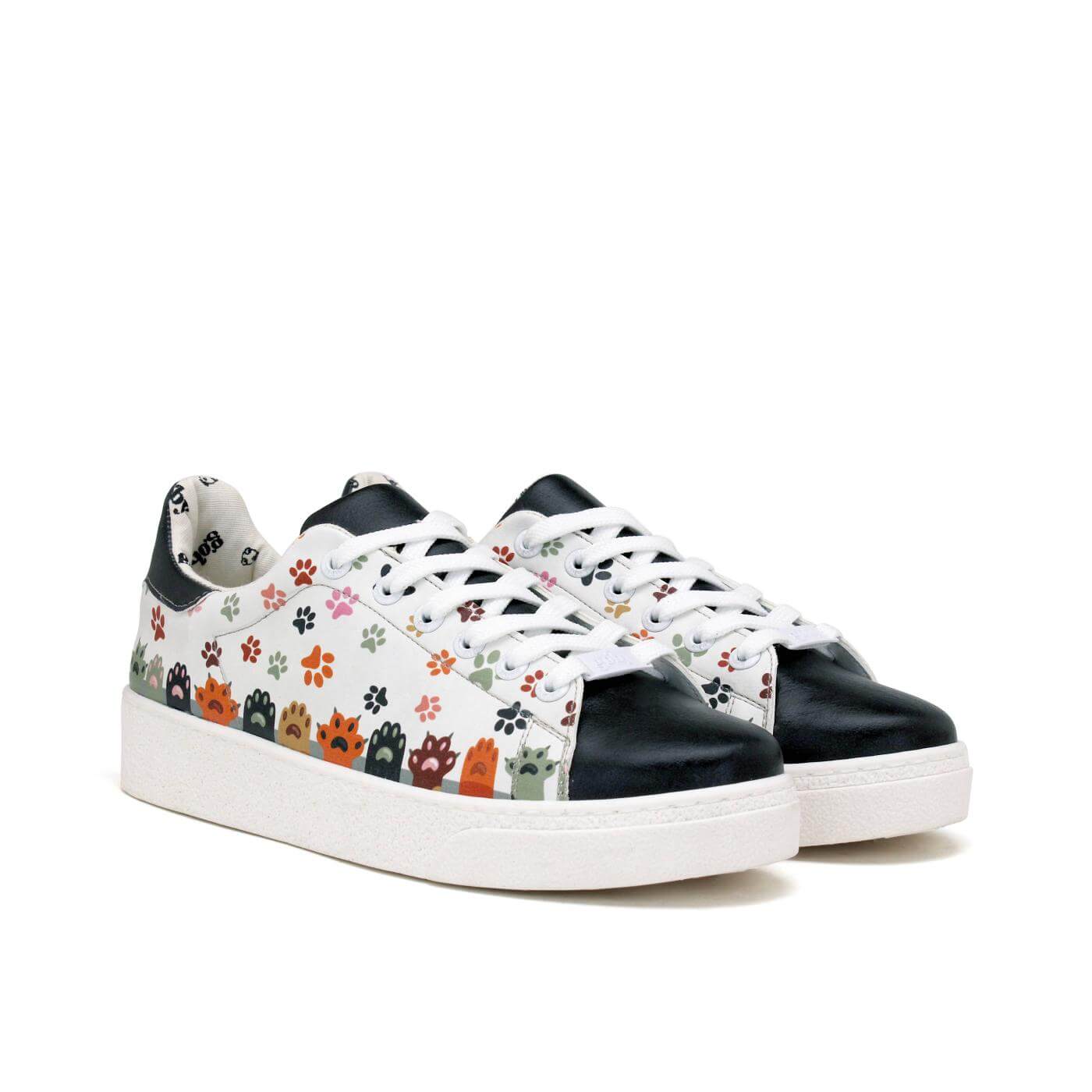 Kadın Vegan Deri Sneaker AyakkabıGVB128