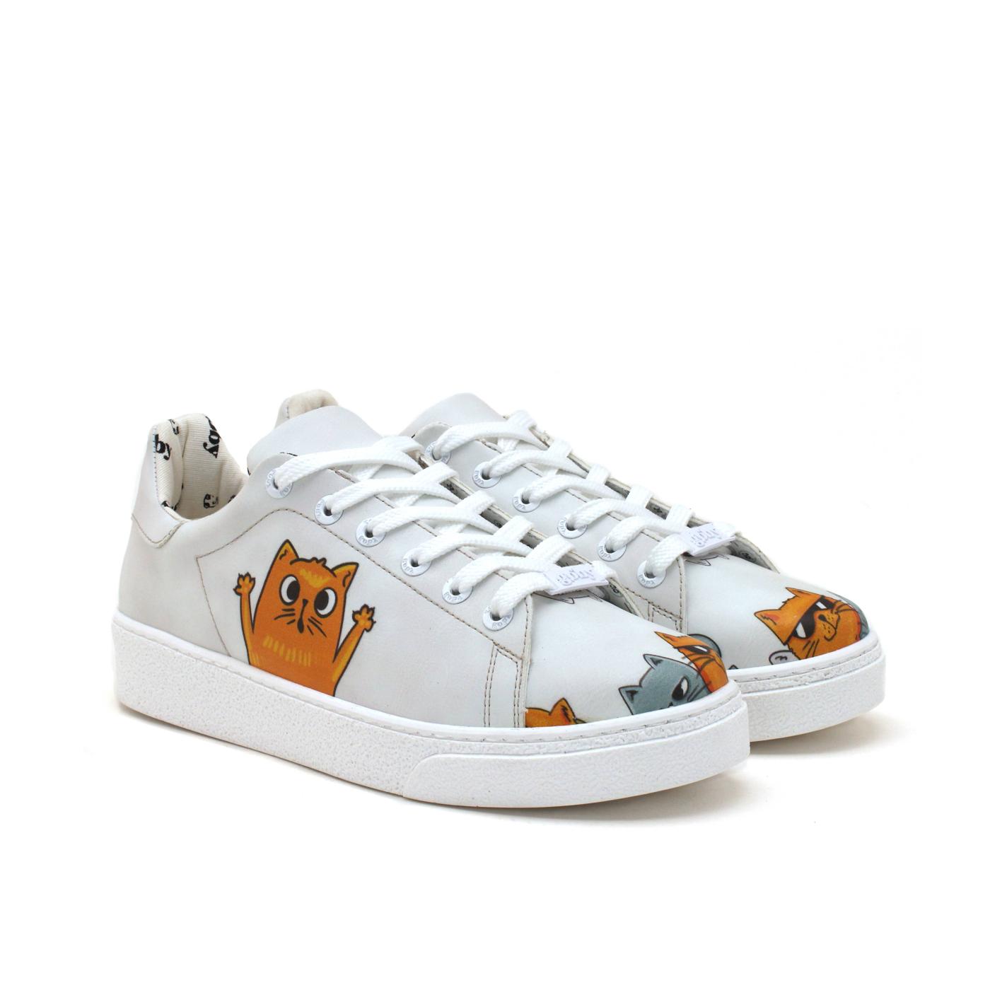 Kadın Vegan Deri Sneaker AyakkabıGVB137