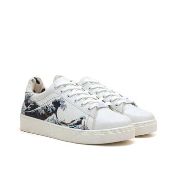 Kadın Vegan Deri Sneaker AyakkabıGVB139