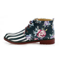 Flowers Ankle Boots NHP111 (770210037856)