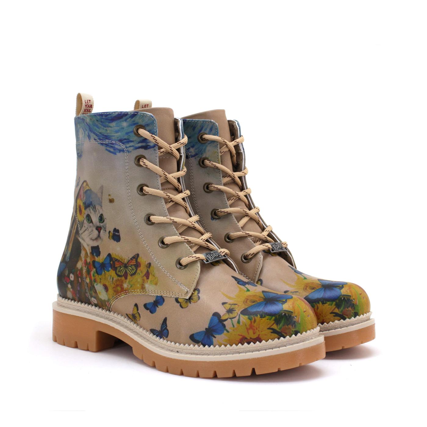 Kadın Vegan Deri Uzun Bot NJR167