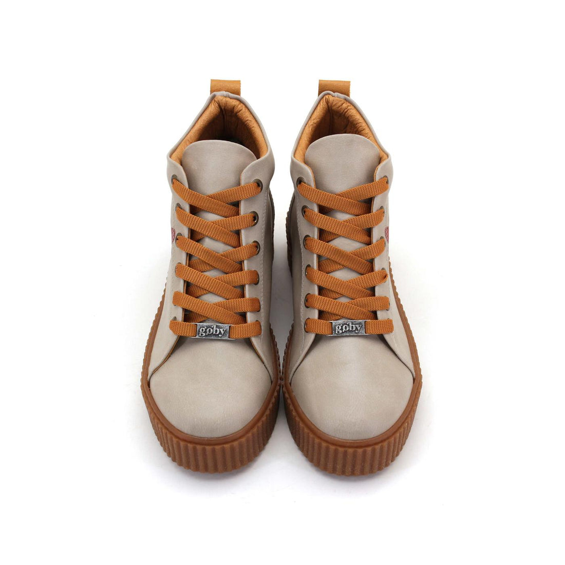 Kadın Vegan Deri Bej Kısa Bot PNN105