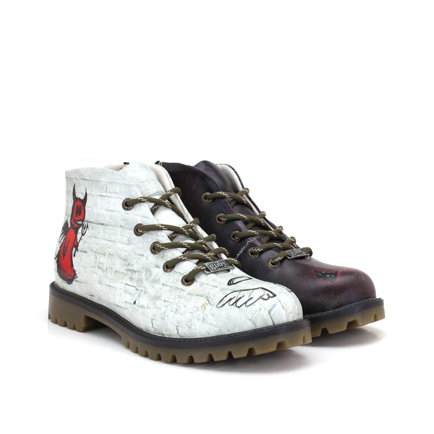 Kadın Vegan Deri Bej Kısa Bot WTKS310